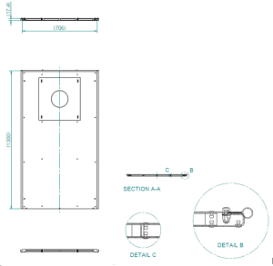 Contura berschermplaat voor Ci51 Contura berschermplaat voor Ci51