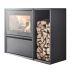 Contura-310-Glass-zwart-houtopslag-houtkachel-Vrijstaand